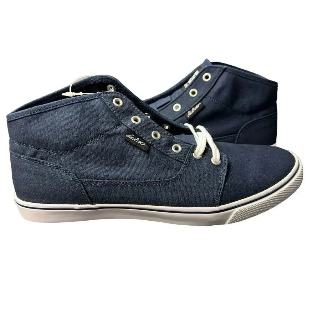 COPY - DC Bristol Mid Canvas Women's Casual Skate Shoe Blue Size 10 New